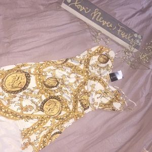 New w/ tag - Fashionova Deserve A Metal Dress